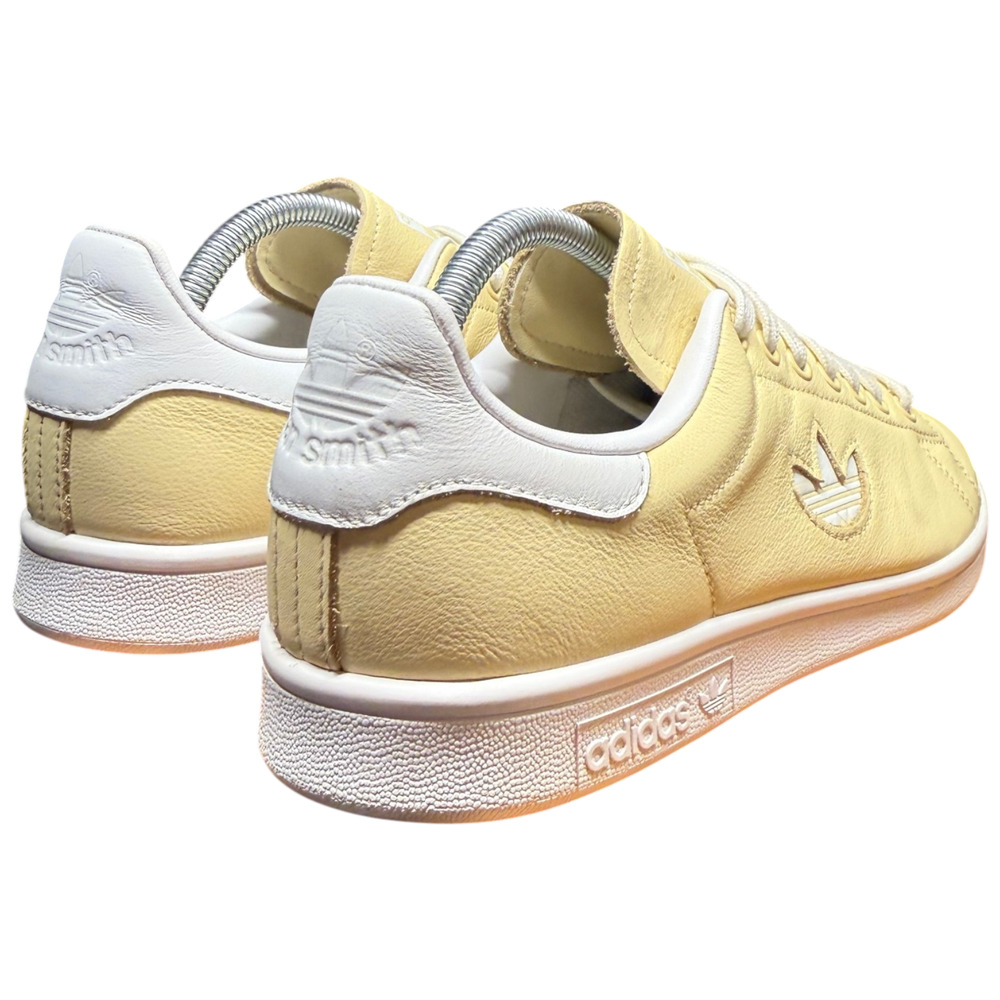 Adidas Originals Stan Smith Men's 9 Sneakers Yellow Cloud White Shoes - Picture 5 of 15